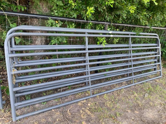 Set of 3 Priefert RG214 Bull Gates Grey