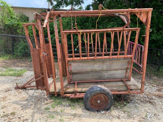 Portable Cattle Chute
