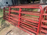 Red 12' Bull Gate