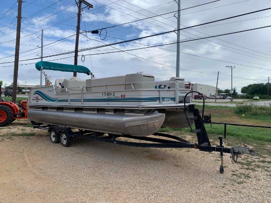 Party Barge Pontoon Boat 25'