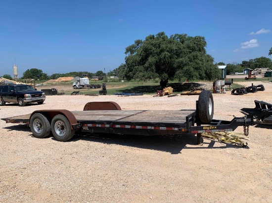 22' Big Tex Tilt Trailer