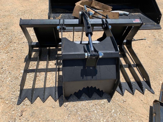48/53" Rock & Brush Grapple Bucket