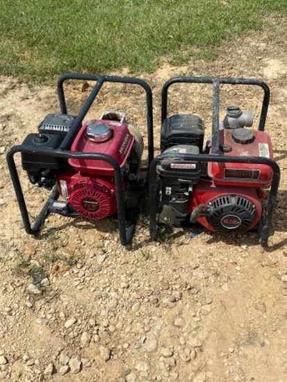 1 Honda Trash/Fluid Pump & 1 Predator Trash/Fluid Pump