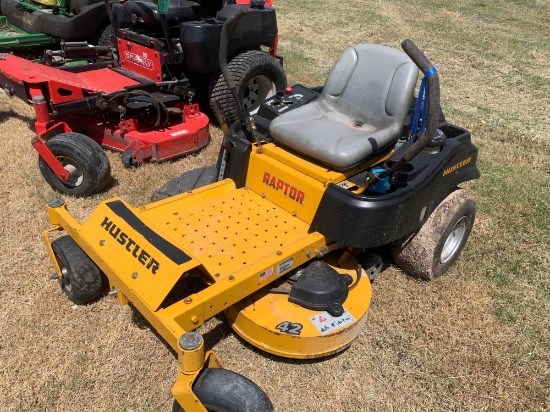 Hustler Zero Turn Mower (BAD ENGINE/NON RUNNING)