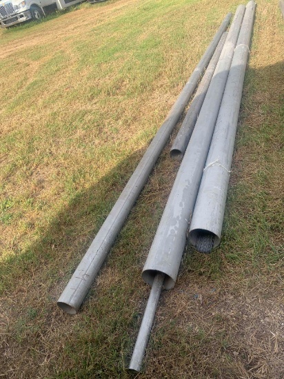 Assorted Galvanized Pipe