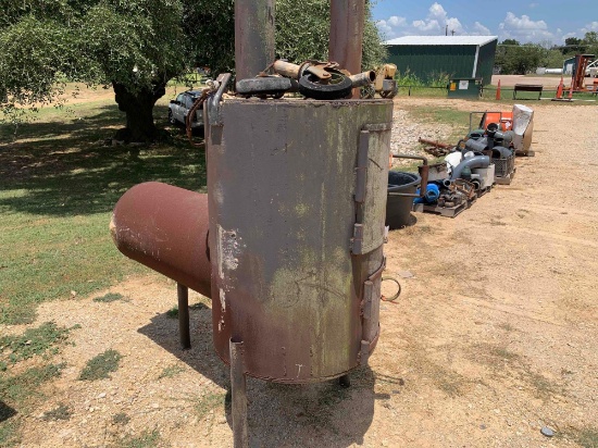 BBQ Pit Smoker W/ Wheels
