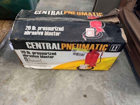 Central Pneumatic Abrasive Blaster