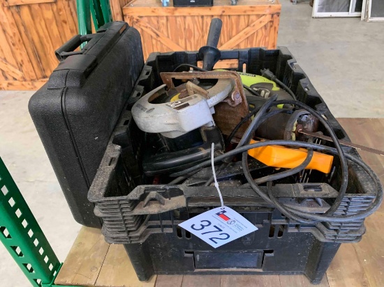 Set of Assorted Power Tools