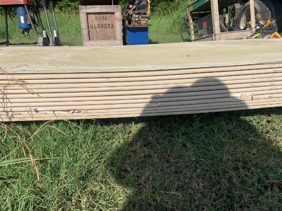 Assorted Sheets of Sheetrock
