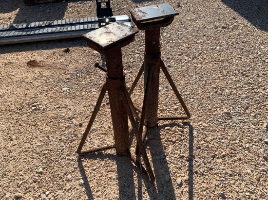 Set of 2 Pipe Jack Stands