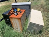 Misc Filing Cabinets & Tool Cabinets w/ Tools