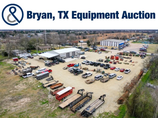 Bryan, TX Equipment Auction