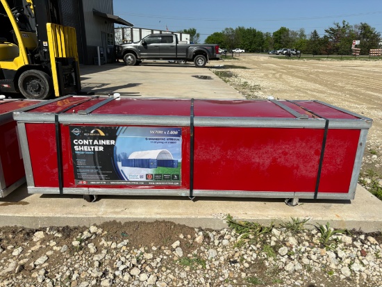 20'Wx40'L Container Shelter