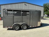 2020 CM 3 Horse Trailer- 16'X5'