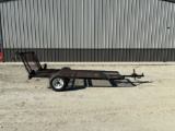 Flatbed Pull Behind Trailer- 11'x4'