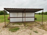 22'x10' Covered Loafing/Equipment Shed on-Skid