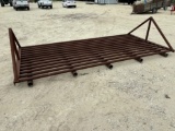 Cattle Guard 16'X8' W/ Gate Hanger Post