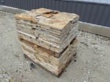 2 Pallets of Buff Lueders Sawn 4-8