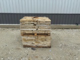 2 Pallets of Buff Lueders Sawn 4-8