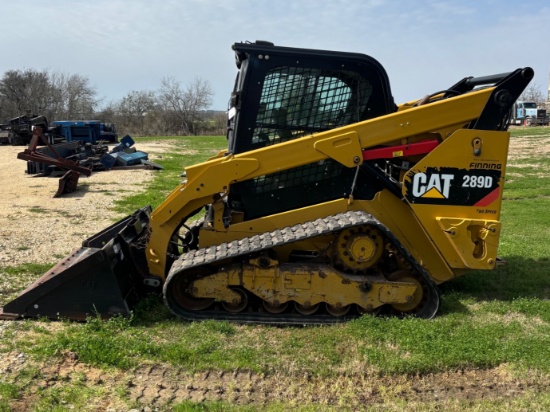 2018 Caterpillar 289D Skid Steer on Tracks