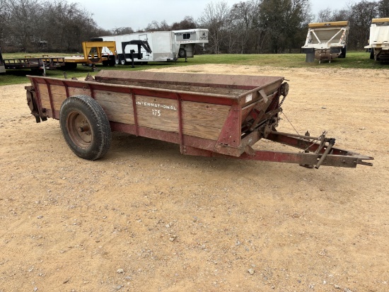 International 175 Manure Spreader