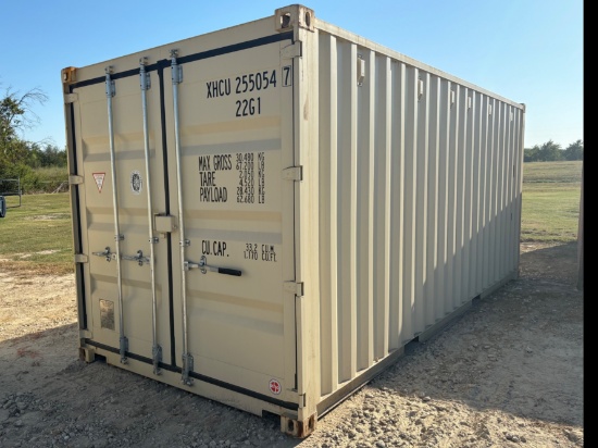 20' Shipping Container - 1 Tripper