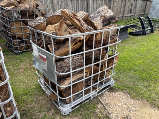 Basket of Post Oak Fire Wood