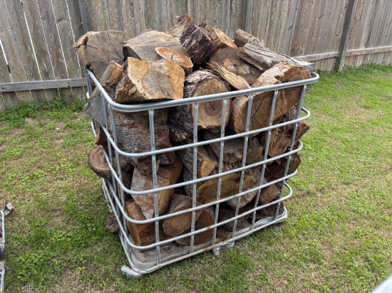 Basket of Post Oak Fire Wood