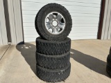(4) - Firestone Destination LT295/75R18 Tires