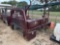 9.5' Cab N Chasis Flatbed w/ Toolboxes