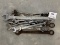 Assortment of End Wrenches - Various Large Sizes (Standard)