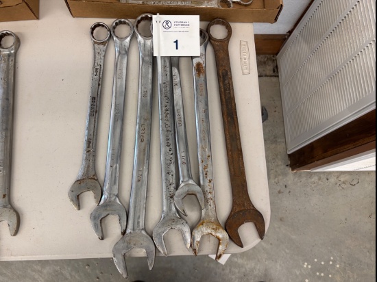Box Lot - Misc Combination Wrenches (Various Sizes)