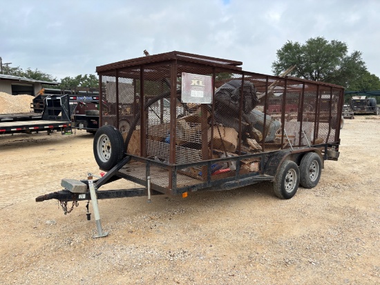2015 Rittiman 16' Trash Trailer