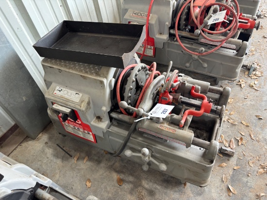 Rigid 535 Series Threading Machine - Manual Chuck Machine