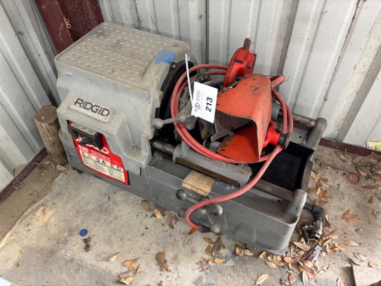 Rigid 535 Series Threading Machine - Manual Chuck Machine