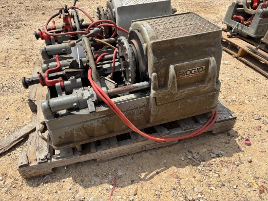 Rigid 535 Series Threading Machine - Manual Chuck Machine