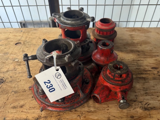 Assorted Rigid Pipe Threaders