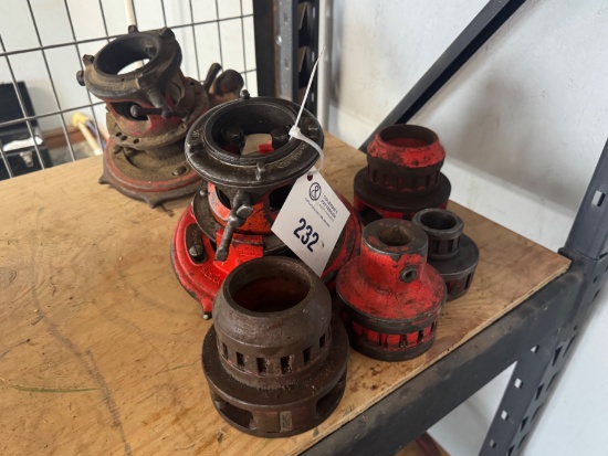 Assorted Rigid Pipe Threaders