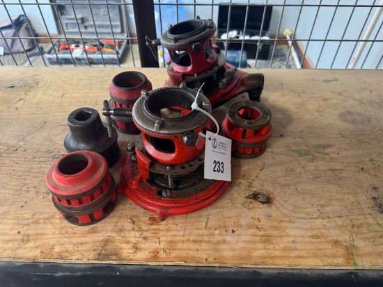 Assorted Rigid Pipe Threaders