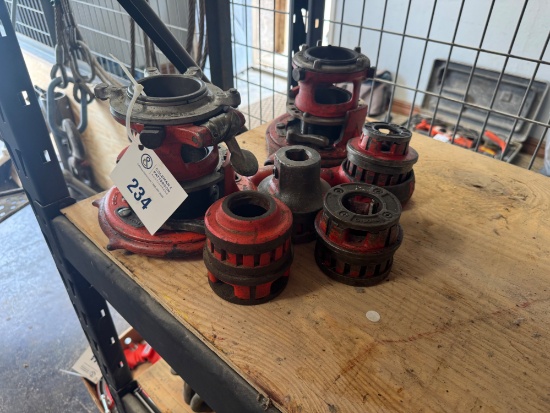 Assorted Rigid Pipe Threaders