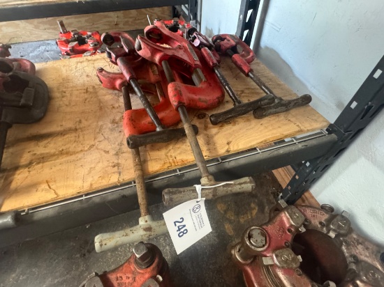 Assorted Rigid Pipe Cutters