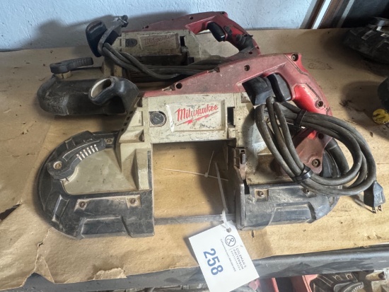 (2) Milwaukee Bandsaws
