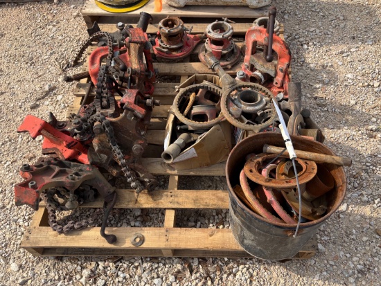 Pallet of Assorted Rigid Cutters & Hardware