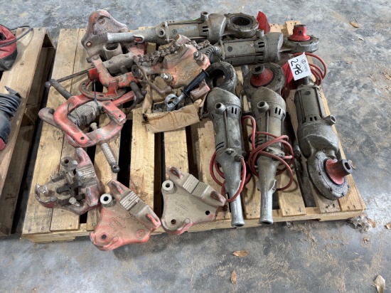 Assorted Rigid Tools on Pallet