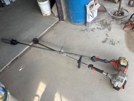 Husqarvarna Polesaw w/ Echo Weedeater