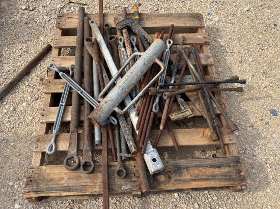 Pallet of Misc Tools & Hardware