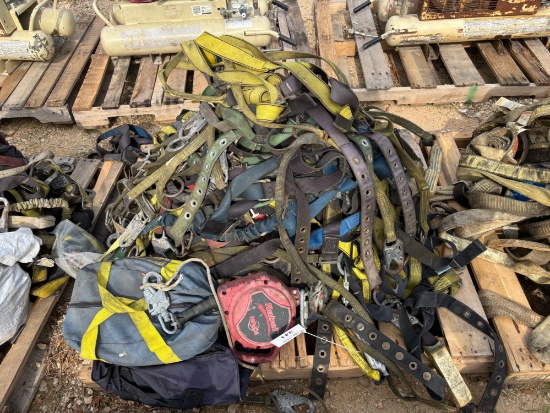 Pallet of Safety Harnesses