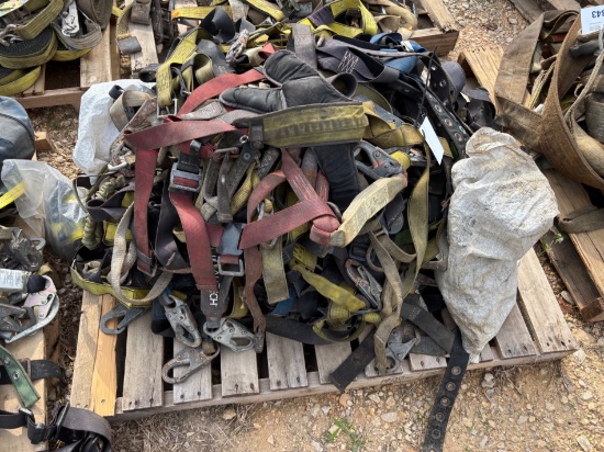 Pallet of Safety Harnesses