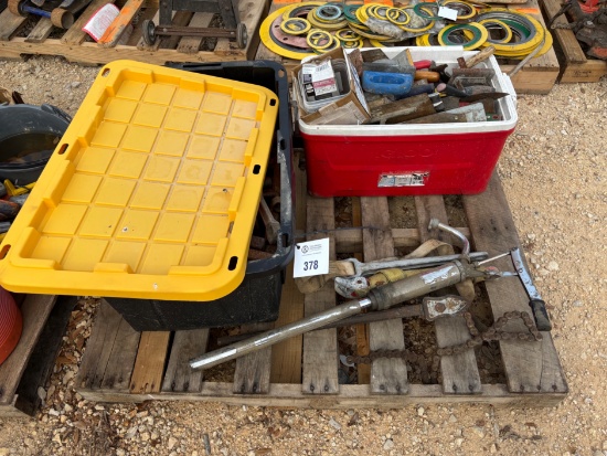 Pallet of Wrenches & Hardware