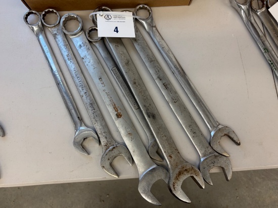Box Lot - Misc Combination Wrenches (Various Sizes)